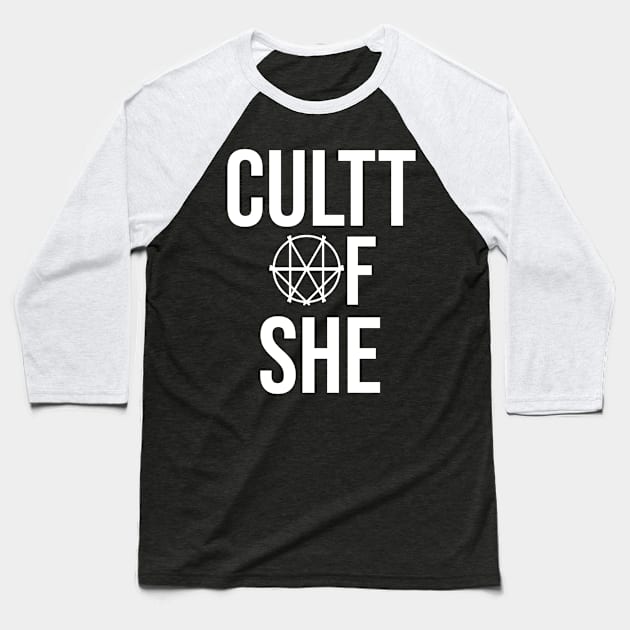 Cultt Of She Basic Logo Baseball T-Shirt by Cultt Of She